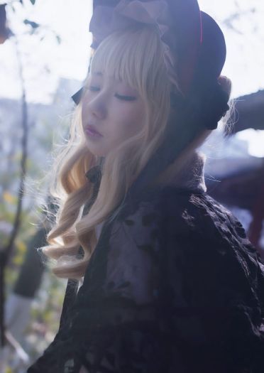 蔷薇少女 真红cosplay