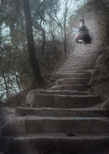 蔷薇少女 真红cosplay