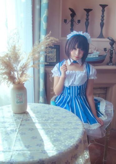 路人女主的养成方法 罗森女仆 cosplay