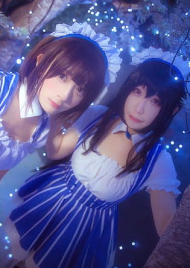 路人女主的养成方法 罗森女仆 cosplay