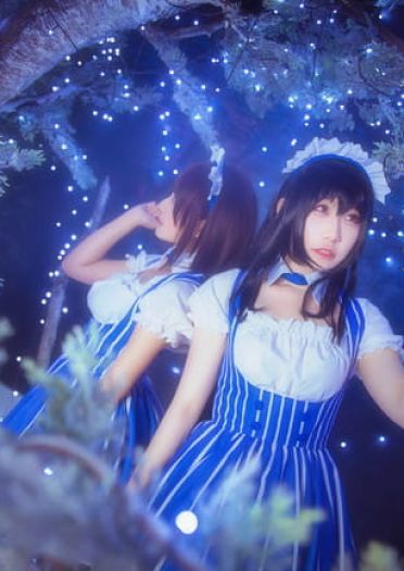 路人女主的养成方法 罗森女仆 cosplay