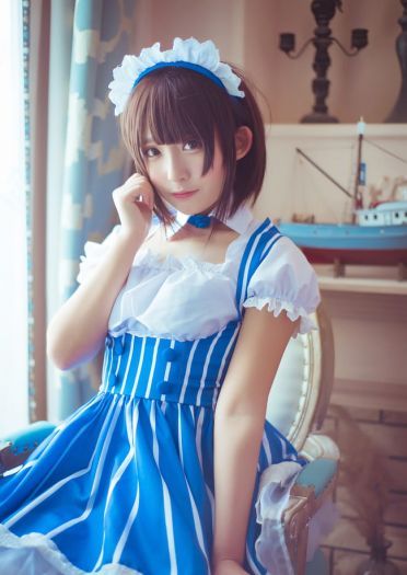 路人女主的养成方法 罗森女仆 cosplay