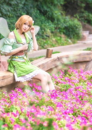 Love Live! 花妖未觉醒 森间小精灵 小泉花阳 cosplay