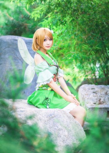 Love Live! 花妖未觉醒 森间小精灵 小泉花阳 cosplay