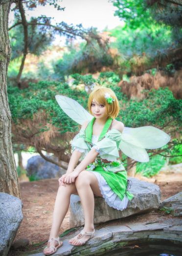 Love Live! 花妖未觉醒 森间小精灵 小泉花阳 cosplay