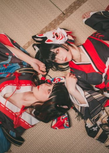 碧蓝航线 扶桑&山城 战列舰姐妹 cosplay