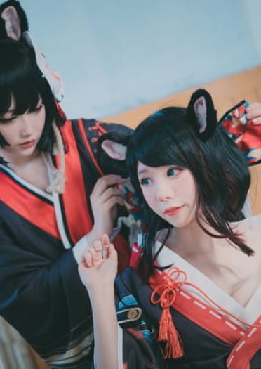 碧蓝航线 扶桑&山城 战列舰姐妹 cosplay