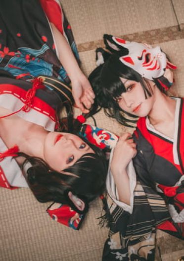 碧蓝航线 扶桑&山城 战列舰姐妹 cosplay