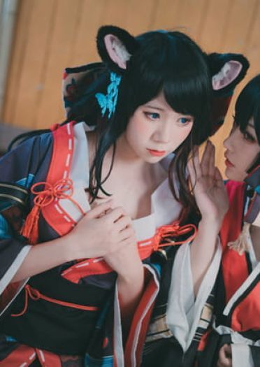 碧蓝航线 扶桑&山城 战列舰姐妹 cosplay
