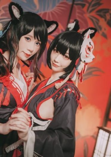 碧蓝航线 扶桑&山城 战列舰姐妹 cosplay
