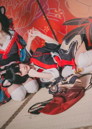 碧蓝航线 扶桑&山城 战列舰姐妹 cosplay