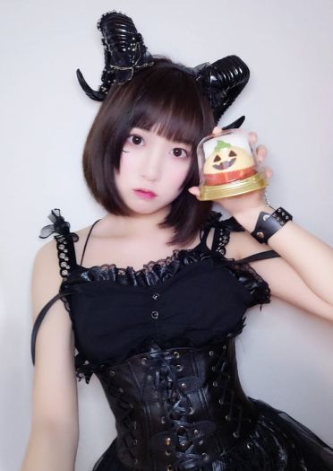 Lolita 不给糖就把你吃掉！小恶魔 cosplay