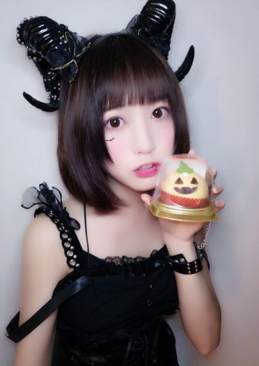 Lolita 不给糖就把你吃掉！小恶魔 cosplay