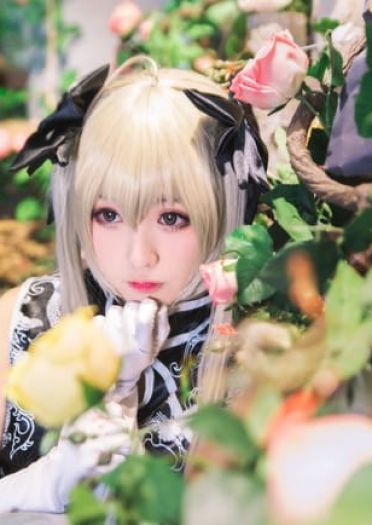 缘之空 穹妹黑旗袍 cosplay