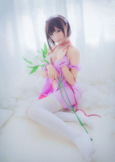 路人女主的养成方法 加藤惠睡衣 cosplay