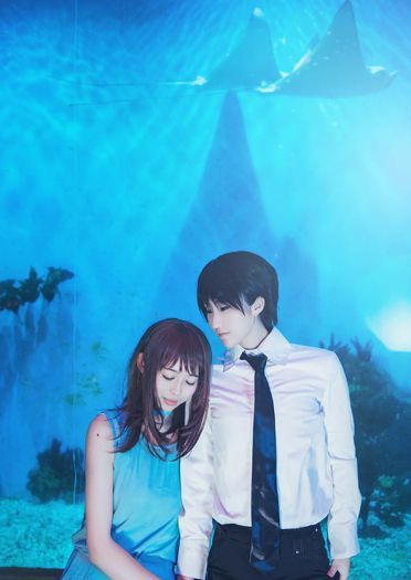 恋与制作人 许墨x女主！ cosplay