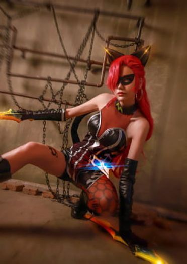 王者荣耀 荆轲暗夜猫娘