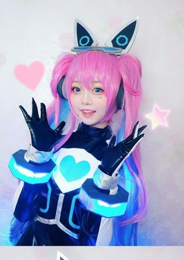 王者荣耀 安琪拉少女黑客 cosplay