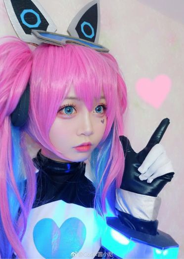 王者荣耀 安琪拉少女黑客 cosplay