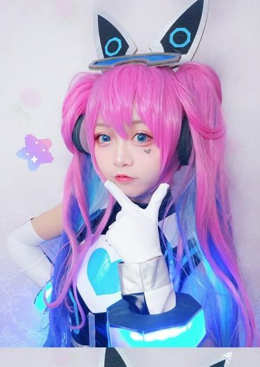 王者荣耀 安琪拉少女黑客 cosplay