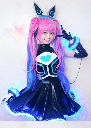 王者荣耀 安琪拉少女黑客 cosplay