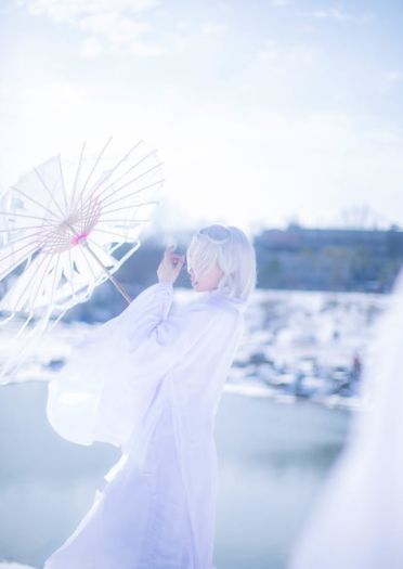 雪妖 汉服 一个关于雪的脑洞 cosplay