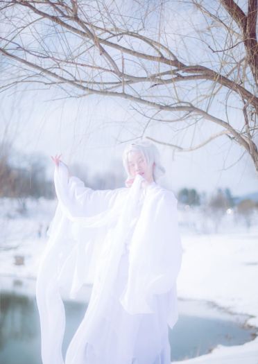 雪妖 汉服 一个关于雪的脑洞 cosplay