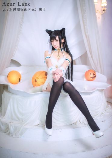 碧蓝航线 犬 万圣节 cosplay