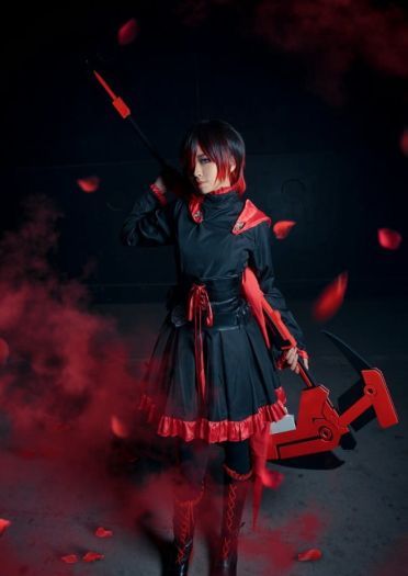 RWBY 小红帽 Ruby rose cosplay