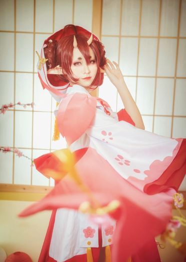 阴阳师 桃之夭夭 灼灼其华 cosplay