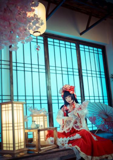 东方project 博丽灵梦二设 cosplay