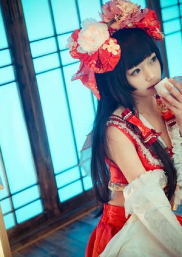 东方project 博丽灵梦二设 cosplay