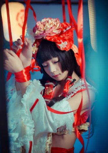 东方project 博丽灵梦二设 cosplay