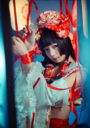 东方project 博丽灵梦二设 cosplay