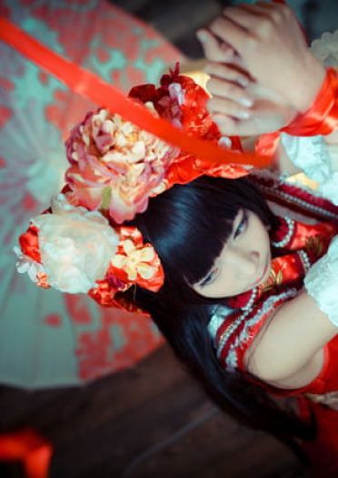 东方project 博丽灵梦二设 cosplay