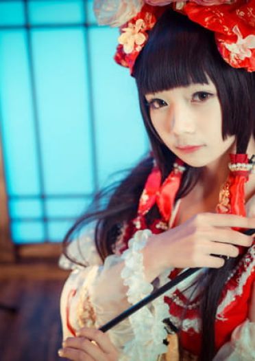 东方project 博丽灵梦二设 cosplay