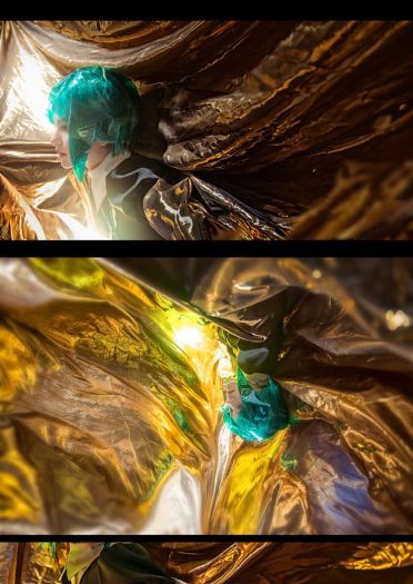 宝石之国磷叶石cosplay