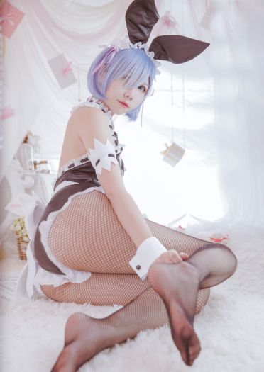 从零开始的异世界生活 雷姆兔女郎 cosplay