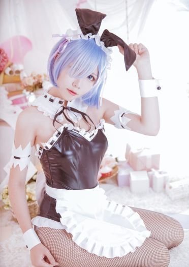 从零开始的异世界生活 雷姆兔女郎 cosplay