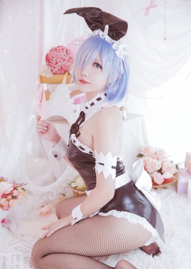 从零开始的异世界生活 雷姆兔女郎 cosplay