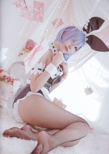 从零开始的异世界生活 雷姆兔女郎 cosplay