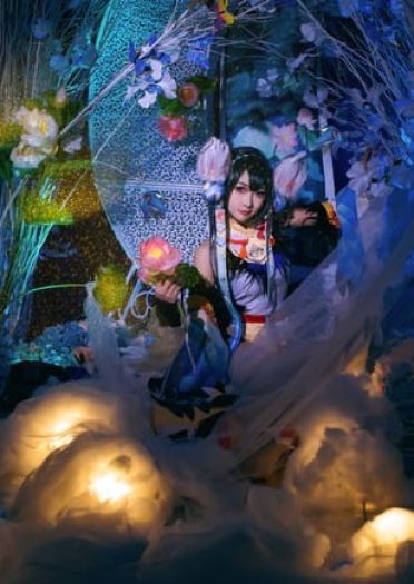 阴阳师 花鸟卷 闲池荷香 cosplay