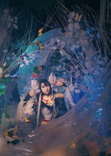 阴阳师 花鸟卷 闲池荷香 cosplay