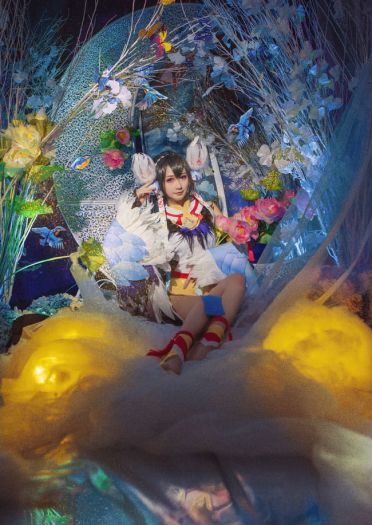 阴阳师 花鸟卷 闲池荷香 cosplay