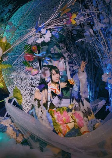 阴阳师 花鸟卷 闲池荷香 cosplay