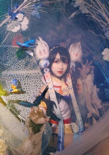 阴阳师 花鸟卷 闲池荷香 cosplay