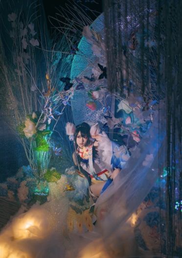 阴阳师 花鸟卷 闲池荷香 cosplay