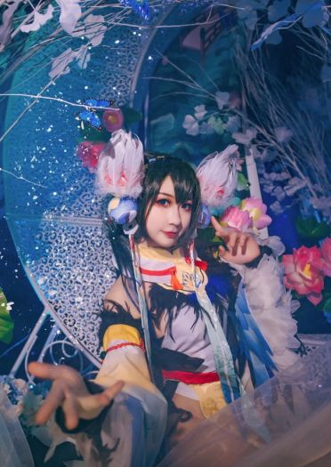 阴阳师 花鸟卷 闲池荷香 cosplay