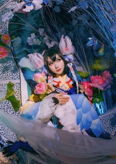 阴阳师 花鸟卷 闲池荷香 cosplay
