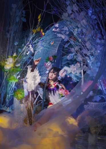 阴阳师 花鸟卷 闲池荷香 cosplay
